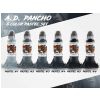 Tattoo Farbe WORLD FAMOUS - A.D. PANCHO PASTEL GREY SET