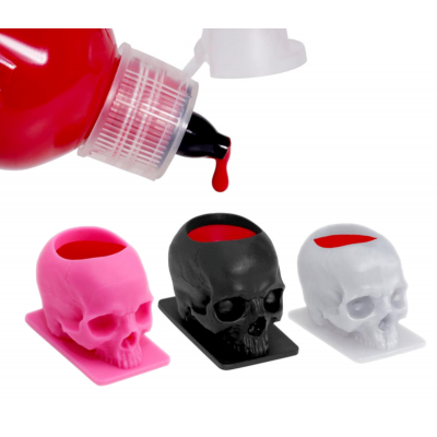 SAFERLY SKULL INK CUPS