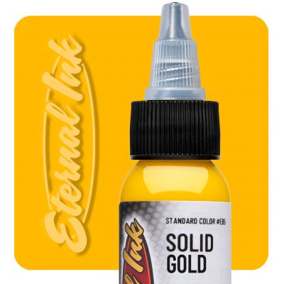 TATTOO FARBE ETERNAL - SOLID GOLD