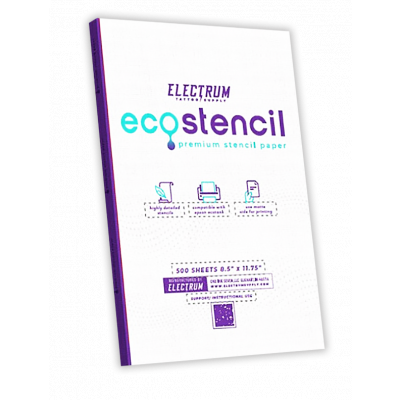 ELECTRUM - ECO STENCIL PAPER - Schablone Tattoo-Papier