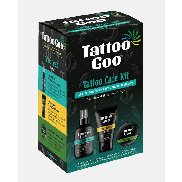 TATTOO GOO AFTERCARE KIT - Neues Tattoo-Pflegeset