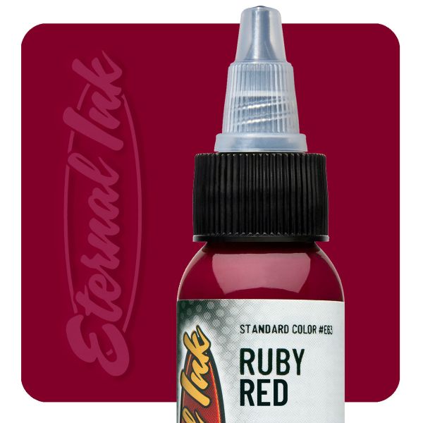 TATTOO FARBE ETERNAL - RUBY RED